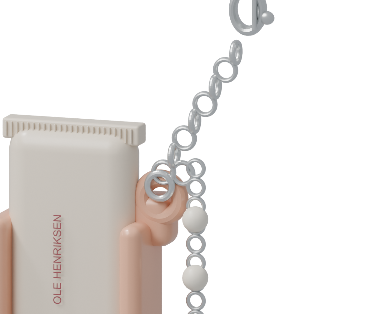 Eyelet and clasp detail